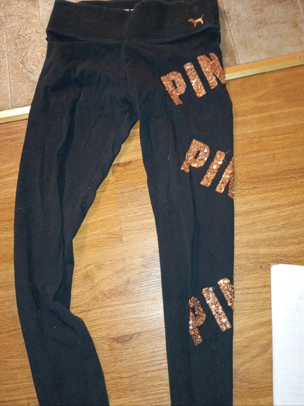 Victoria's Secret Bling Yoga Leggings